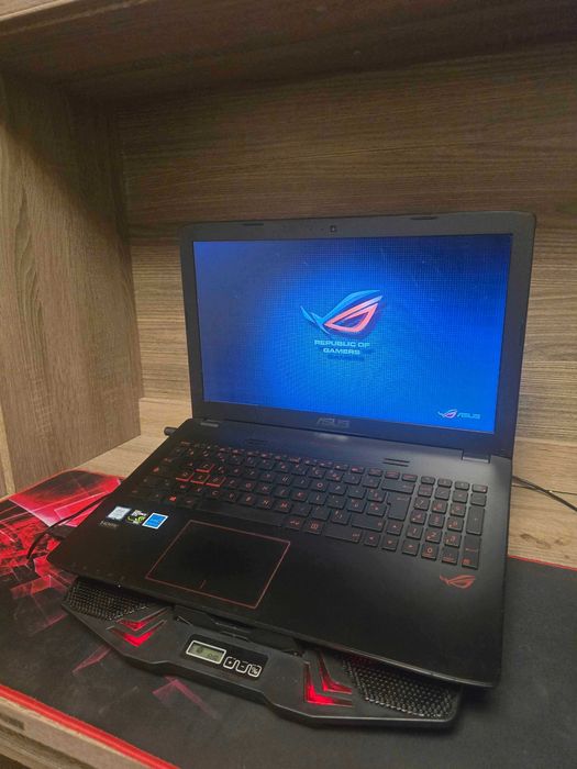 Laptop gaming ASUS ROG, 16gb RAM, 1TB SSD, 1TB HDD + Cooler
