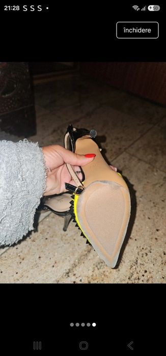 Sandale/pumps  neon