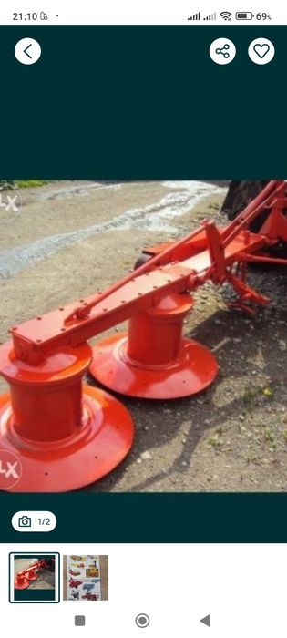 Cositoare rotativa 1.35 1.65 1.85