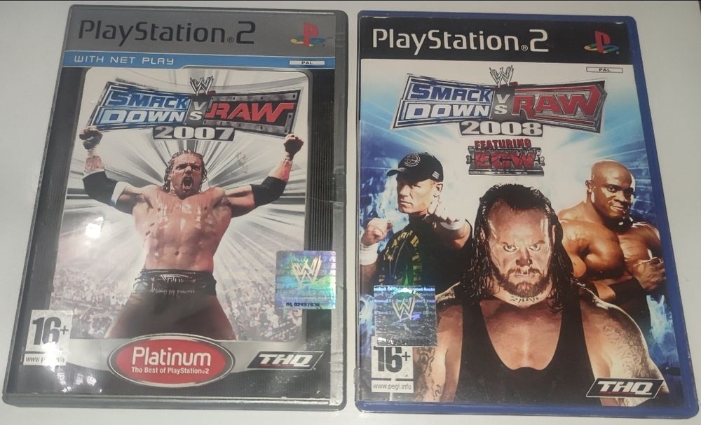 PS2-Smackdown Vs Raw-2007-2008