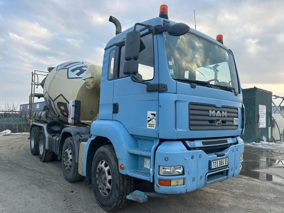 Betoniera Man 8x4 malaxor 9 mc