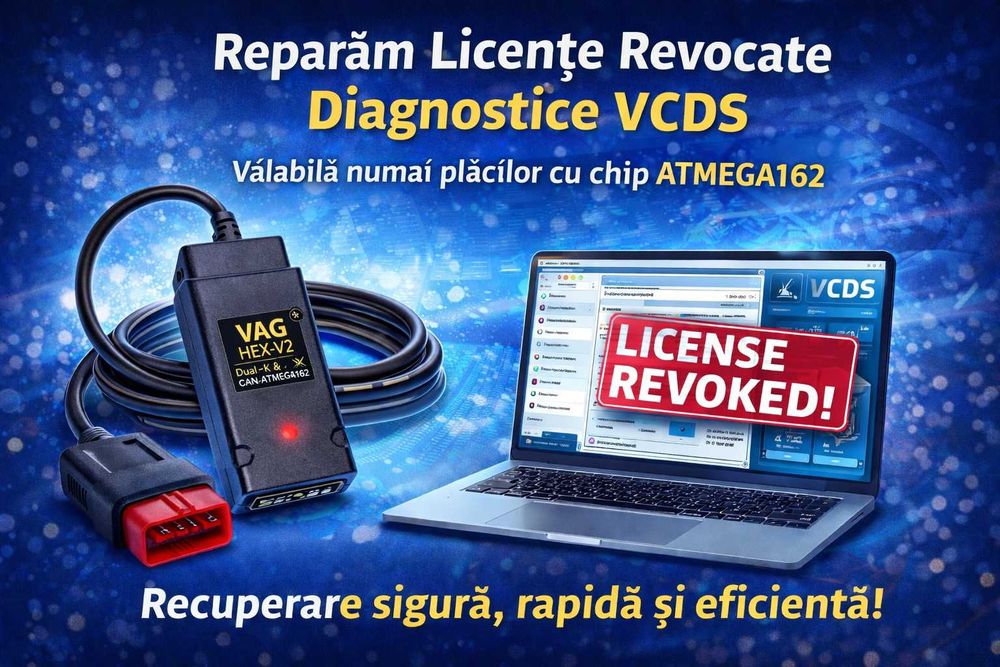 Reparatie tester VCDS licenta revovata (chip Atmega)