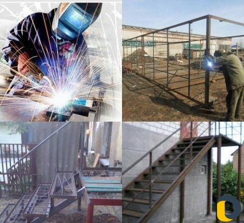 Сварочные работы, Вальеры для собак, лестницы