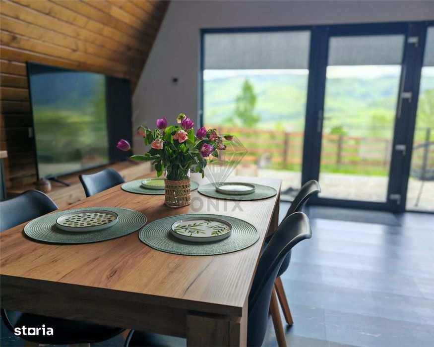 Casa A-Frame de vanzare | Valea Doftanei, Tesila | Constructie 2024 |