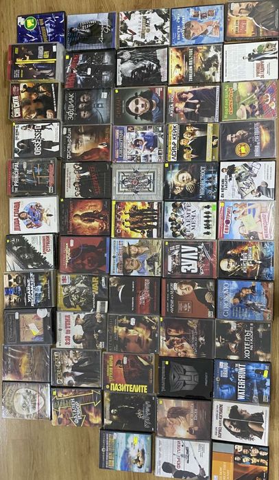 Продавам неразпечатана колекция ДВД филми
