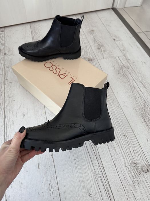 Ghete oxford dama piele