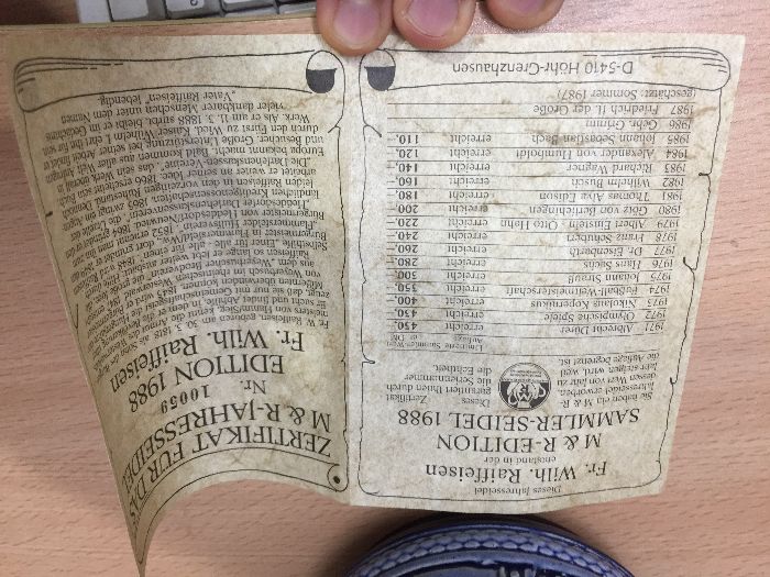 Уникална Немска Масивна Чаша - Ретро Стил