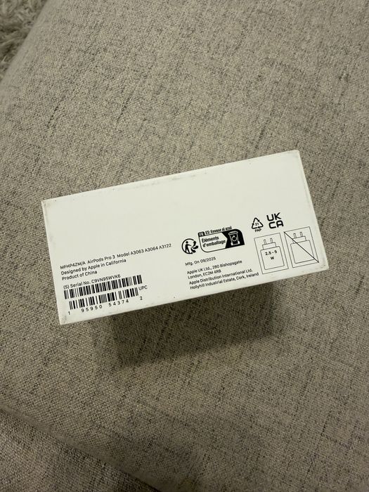 Airpods Pro 3 (2025), noi, sigilate, factura/garantie 2 ani emag