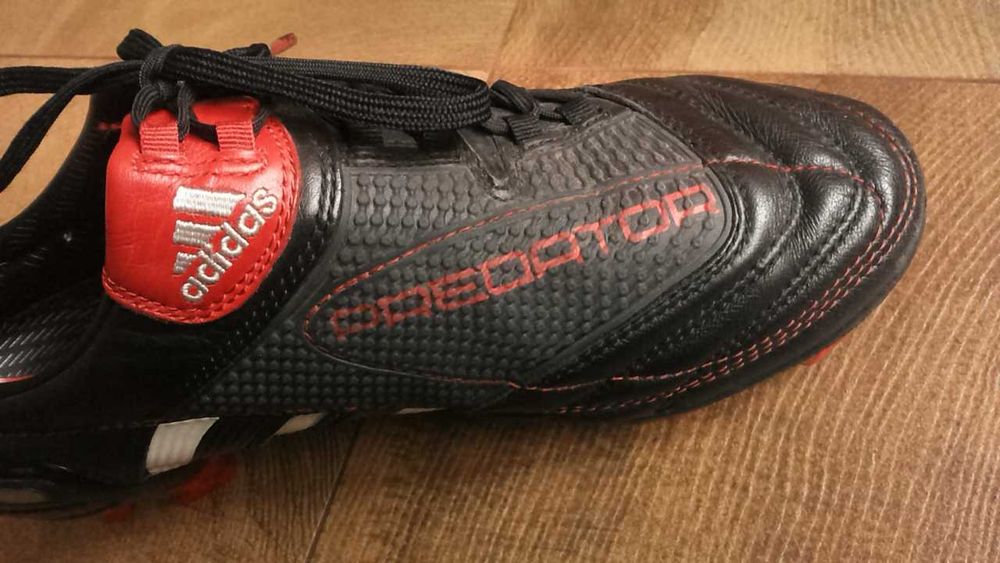 ADIDAS PREDATOR размер EUR40 2/3 / UK7 бутонки естествена кожа 32-11-S