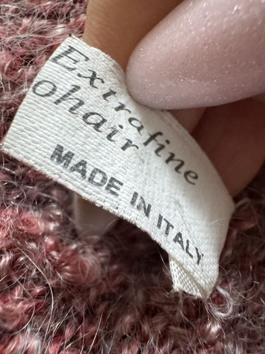 Pardesiu lână extrafină și mohair Made in Italy, mărime 42.