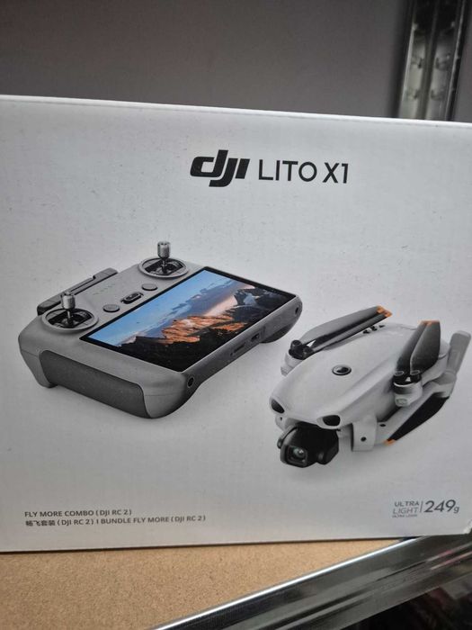 Дрон DJI Lito X1 Fly More Combo (DJI RC 2), Updated Version of Mini 3