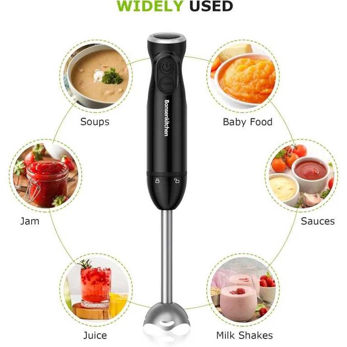 Мощен Блендер Bonsenkitchen 1000W 12 скорости