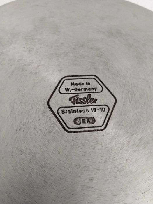 Fissler масивни тенджера и тиган от неръждаема стомана