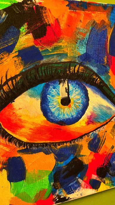 Tablou “privirea care nu tace”