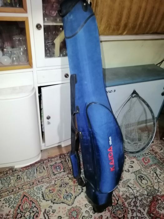 Троен, твърд калъф, Kaida 135см