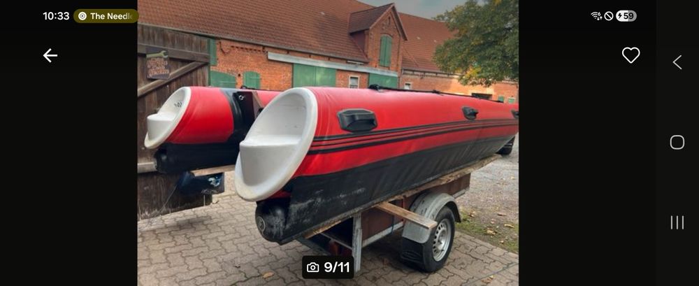 Barca gonflabila cu motor Suzuki 15cp4T