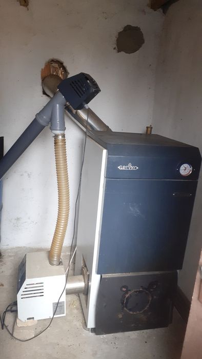 Котел с горелка на пелети 20 кв