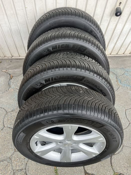 Jante aliaj 5x100mm, anvelope iarna 225/60 R17 Subaru Forester Outback