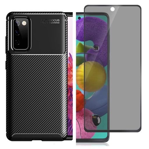 Samsung A12/A13/A23/A15/A16 Husa Silicon Premium + Folie Sticla Tem 9D