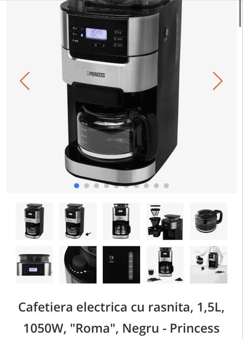 Cafetiera Electrica cu Rasnita