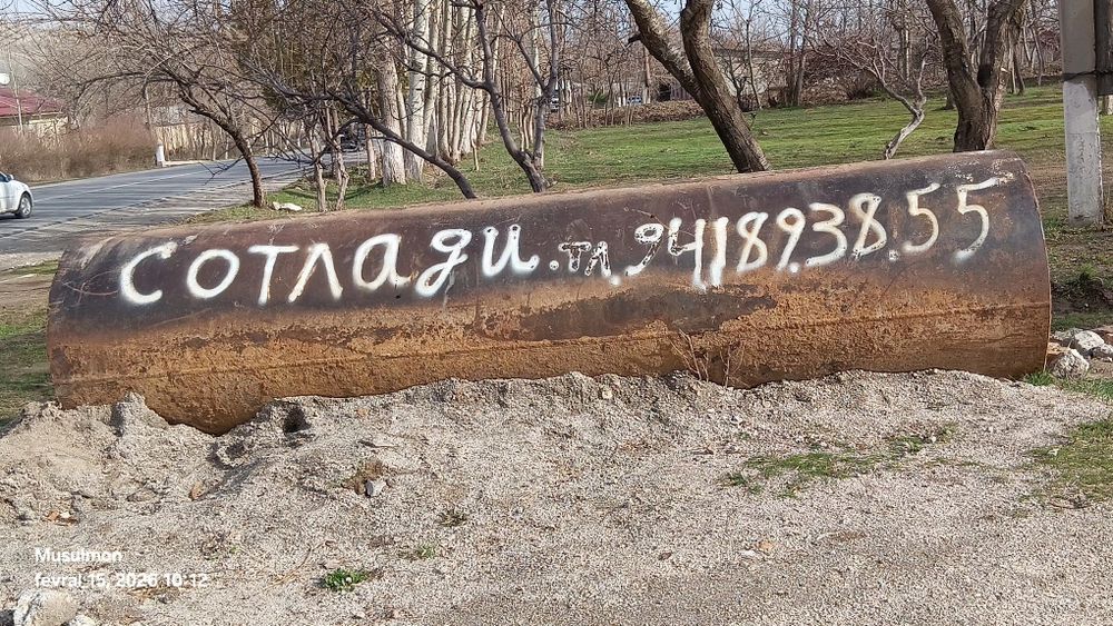 Truba 4metr qalinligi 2sm