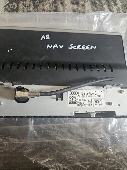 Navigatie bord audi a6,a8