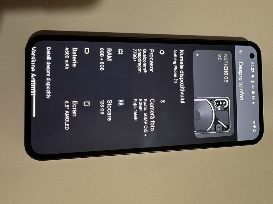 Vand Telefon Nothing phone 1