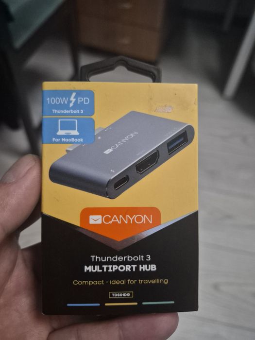 Док-станция Thunderbolt 3 3-в-1 DS-1