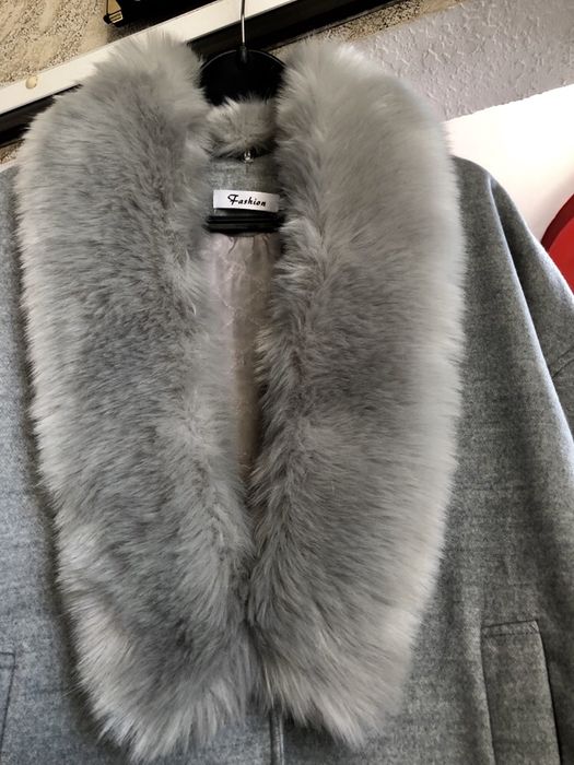 Дамско палто графит