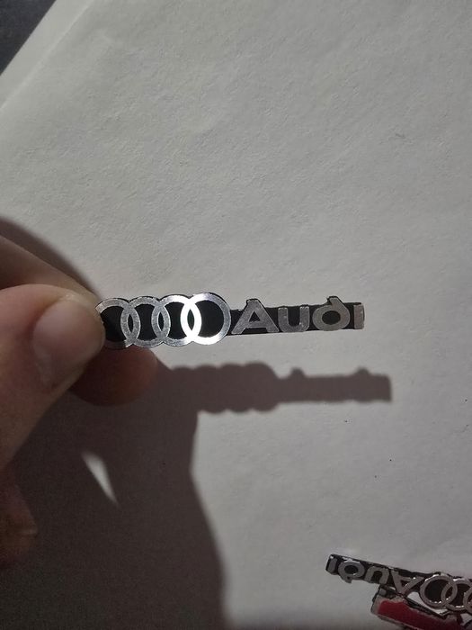 Емблема стикер лого Ауди Logo Audi
