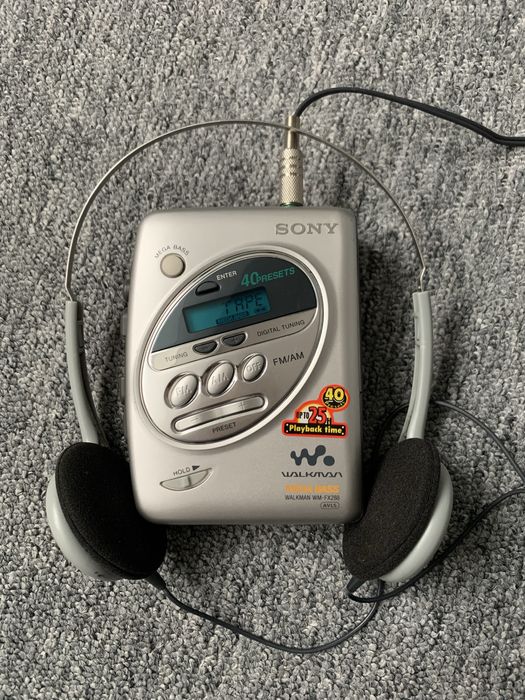 Radio Casetofon Portabil SONY Walkman WM-FX288 Mega Bass