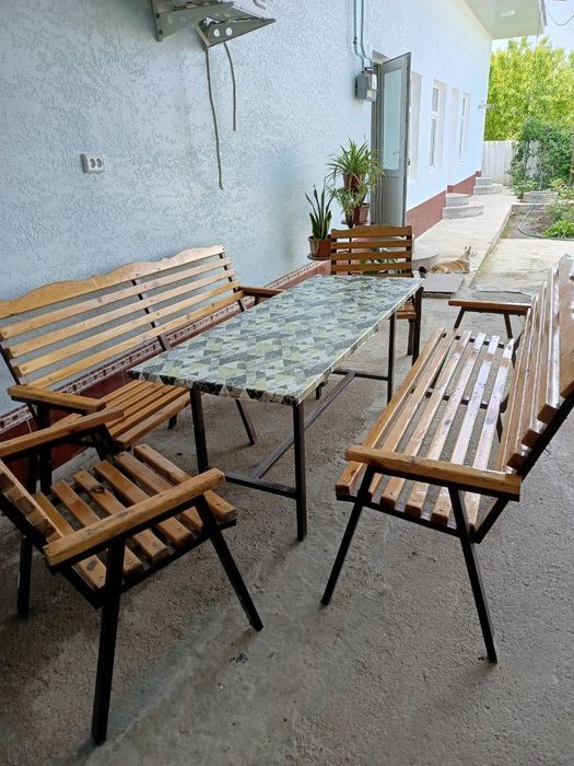 Дачный стол и стулья