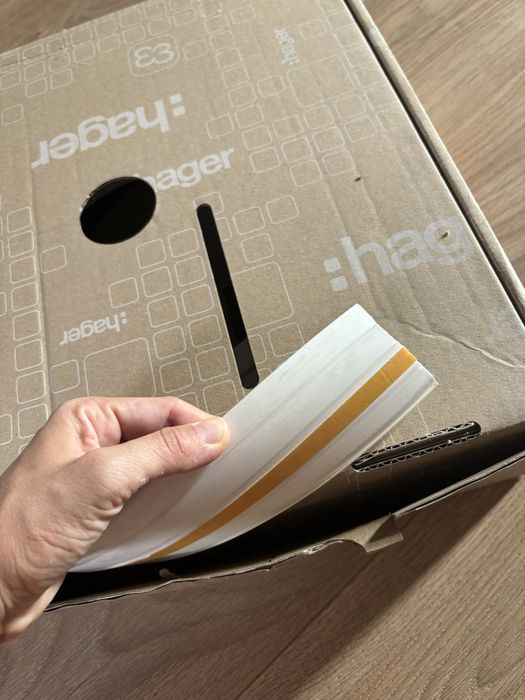 Canal cablu rola, 20 metri, 15X15, alb, HAGER