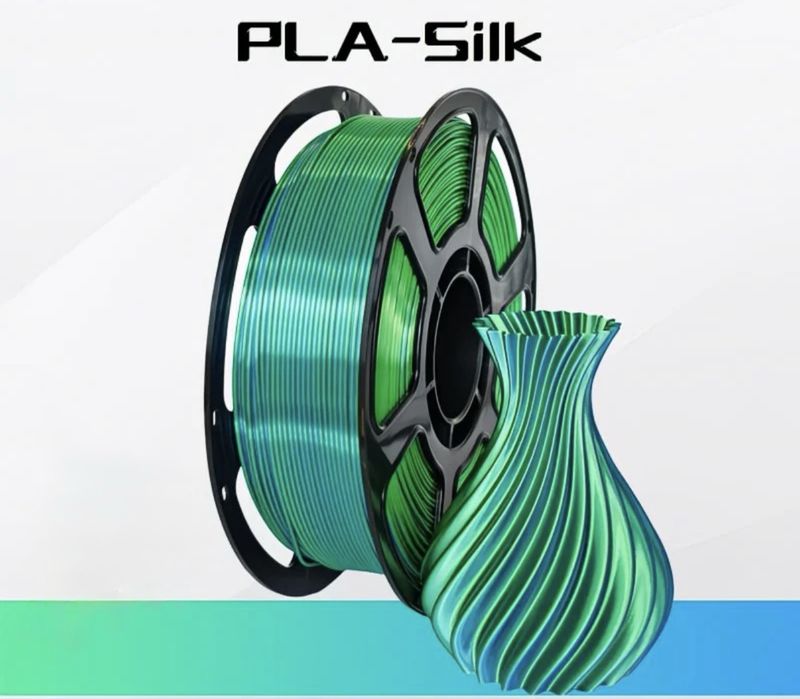 PLA SILK филамент пластик для 3д принтера