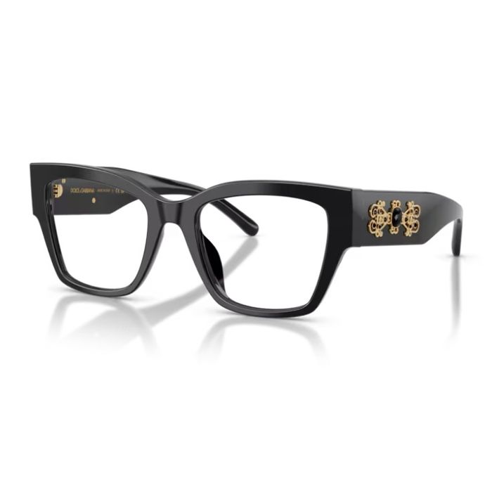 Dolce & Gabbana DG3435B 501 Black - Women's Optical Frames 53mm