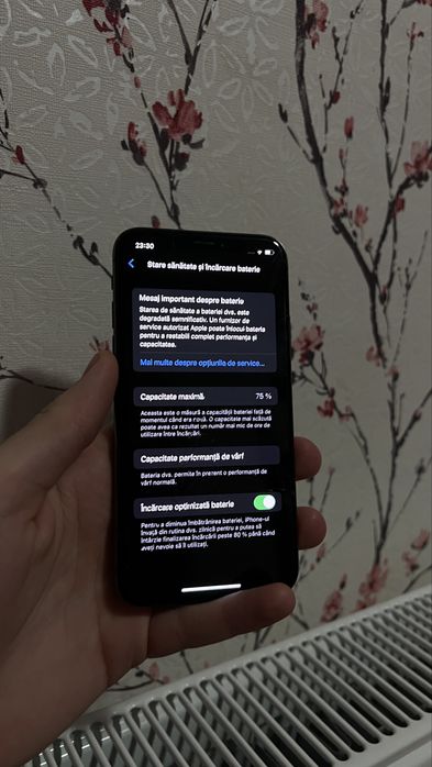 Apple Iphone X 64 GB Ecran si spate spart