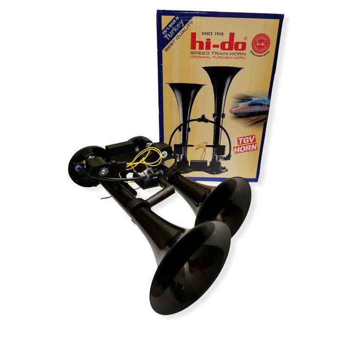 24V 250dB Музикална Тромба с 2 мелодии за Камиони Трактори Автовози