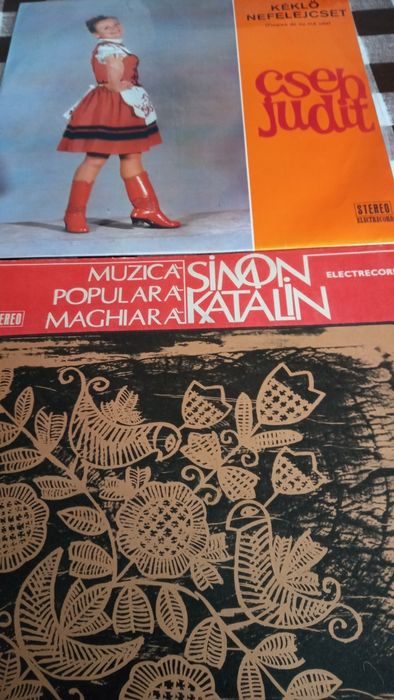 Discuri de vinil muzică populară maghiară