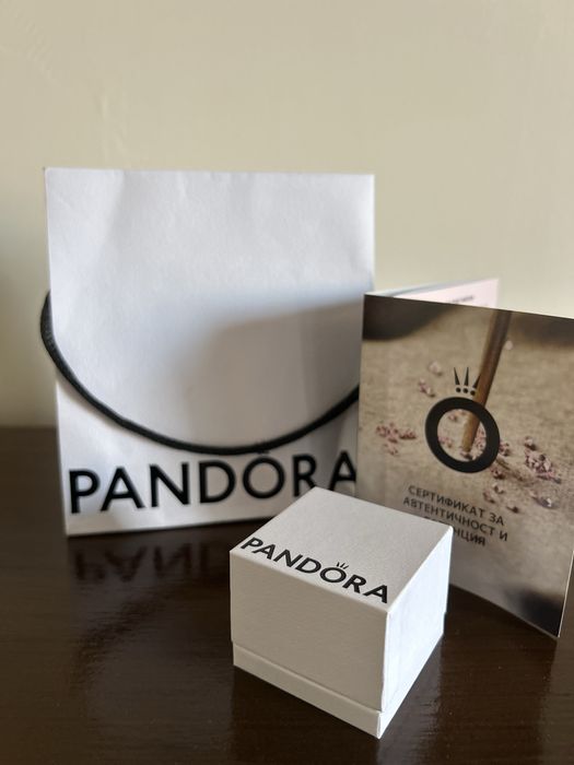 Pandora сребърни обеци