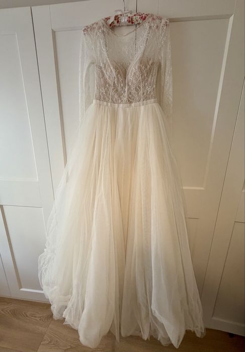 Rochie de mireasa Letitia Lele cu voal cadou