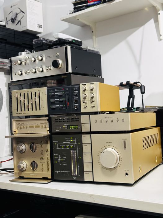 Tuner de colecție PIONEER F-9,digital detector-seria de vârf , Japan
