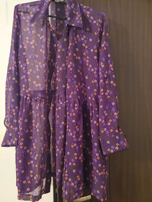 Tunica (bluza) voal, NOUA, potrivita pt mar. 38-42