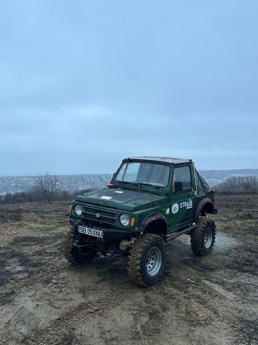 Suzuki Samurai,  roll cage, simex silverstone 31’ noi schimb cu moto sportiva