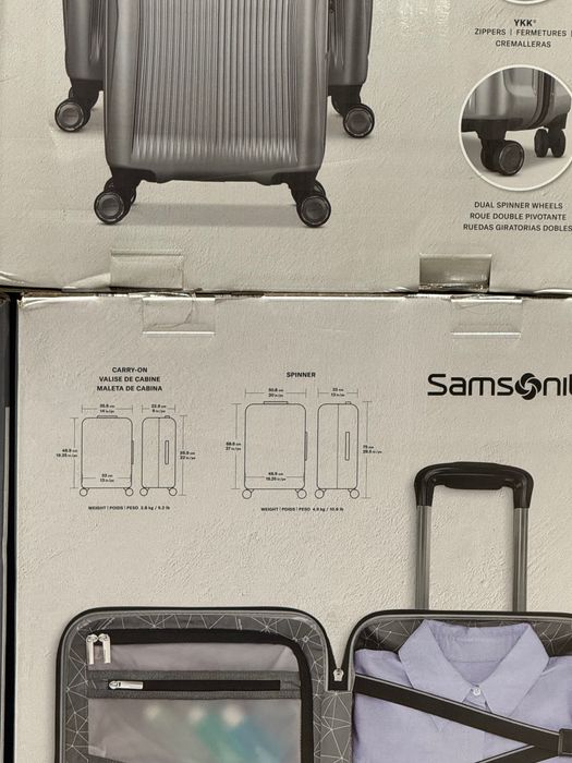 «Samsonite” премиум комплект из 2х элитных чемоданов продается недорог