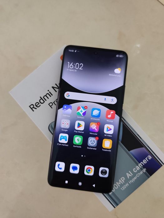 Redmi Note 14 Pro+ 5G 512 Gega!