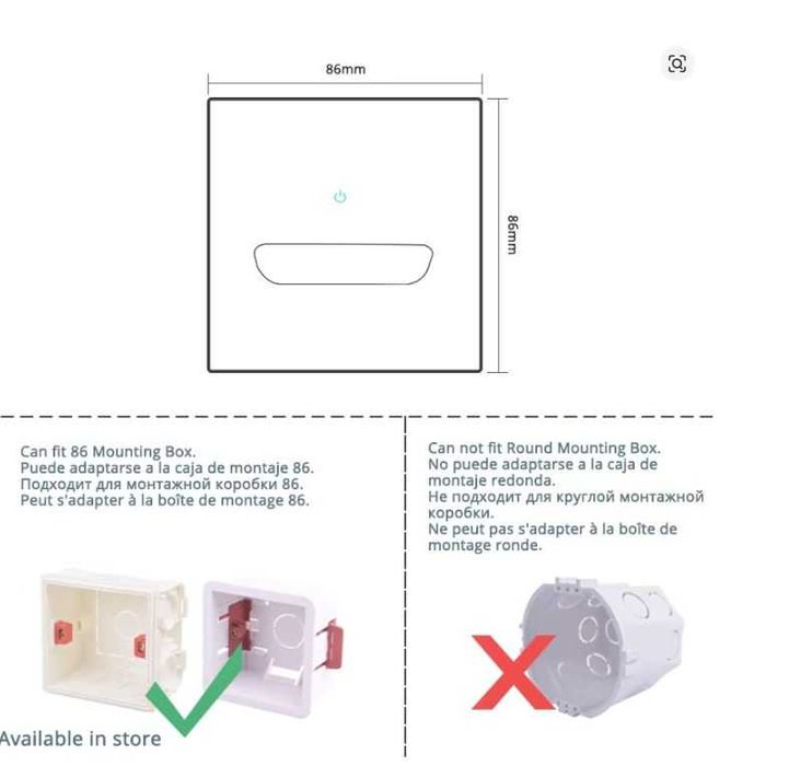 Întrerupătoare tactile – design modern