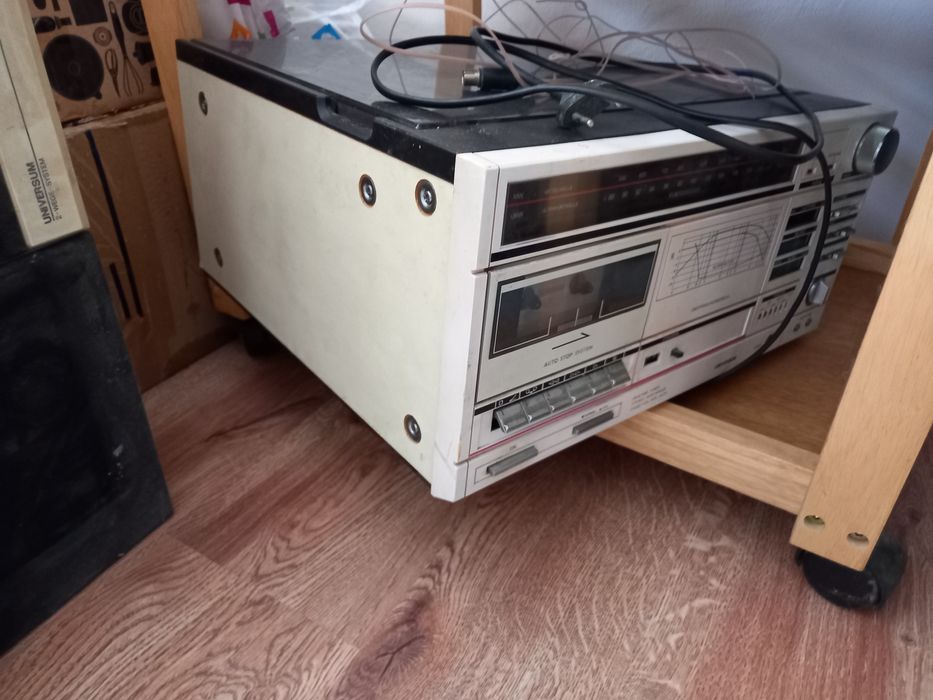 Universum дек касети грамофон радио