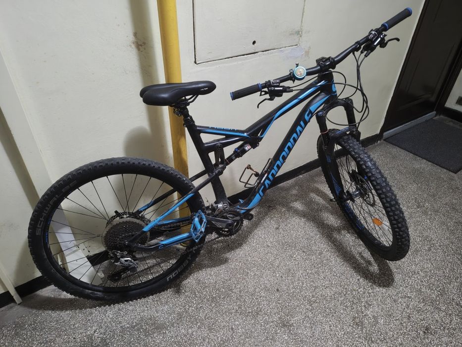 Bicicleta Mountain Bike Cannondale Habit 4 2017 Suspensie Dublă Cadru Din Aluminiu