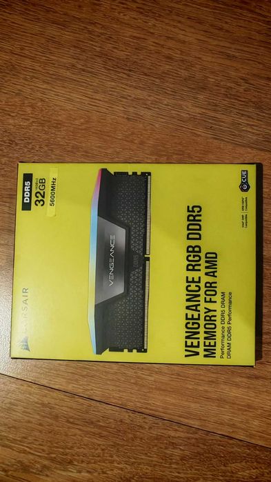 НОВА ! Рам памет Corsair Vengeance RGB 2x16GB 32GB DDR5 5600Mhz