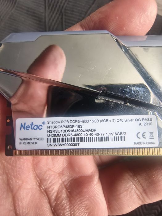 DDR5,4800MHZ 2*8